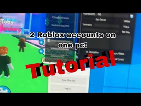 how to run 2 roblox sessions.